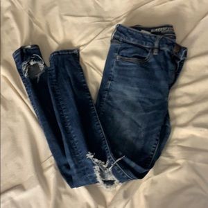 American eagle stretchy high waist jeans